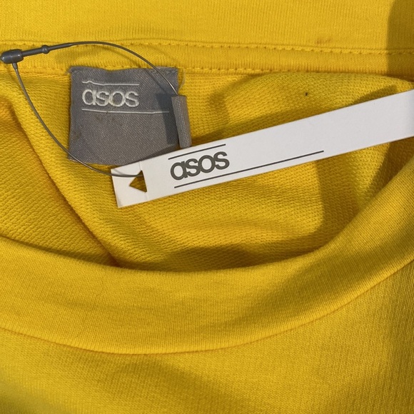 ASOS Snap Long Sleeves Knit Shift Dress - Picture 6 of 7